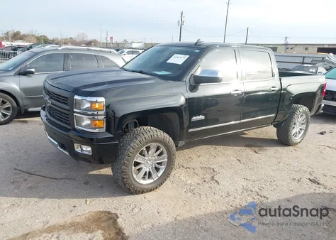 2015 Chevrolet Silverado 1500 High Country from USA, damaged, VIN 3GCUKTEJ6FG498353